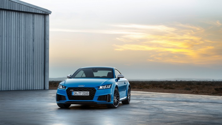 Audi TT S Coupe 2019. Desktop wallpaper