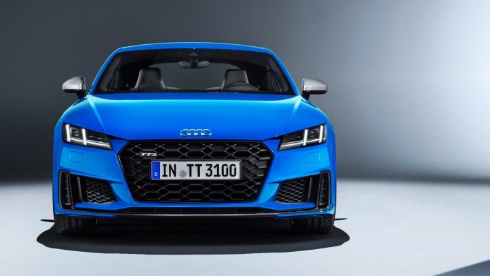 Audi TT S Coupe 2019. Desktop wallpaper