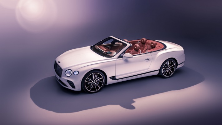 Bentley Continental GT Convertible 2019. Desktop wallpaper
