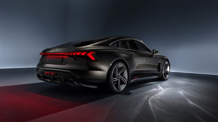 Audi e-tron GT Concept 2018. Desktop wallpaper