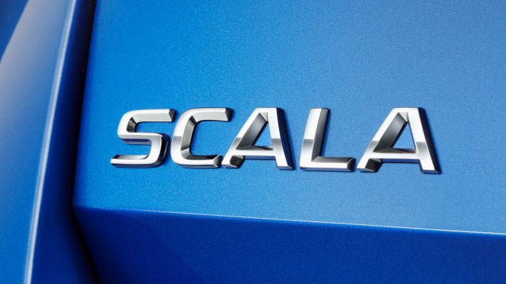 Skoda Scala 2019. Desktop wallpaper