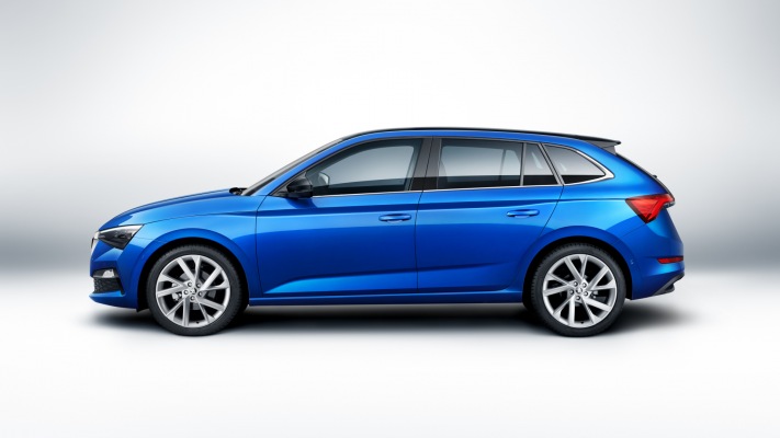 Skoda Scala 2019. Desktop wallpaper