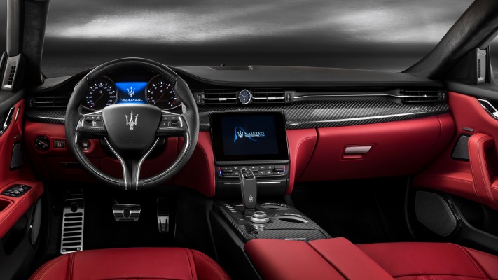 Maserati Quattroporte GTS 2019. Desktop wallpaper