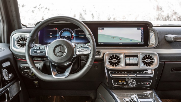 Mercedes-Benz G 350d 2019. Desktop wallpaper
