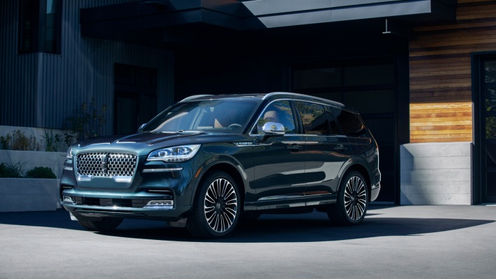 Lincoln Aviator Black Label 2019. Desktop wallpaper