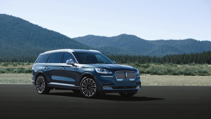 Lincoln Aviator Black Label 2019. Desktop wallpaper