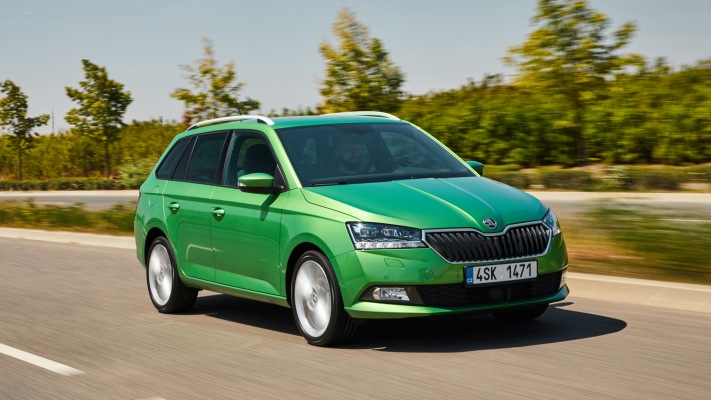 Skoda Fabia Combi 2018. Desktop wallpaper