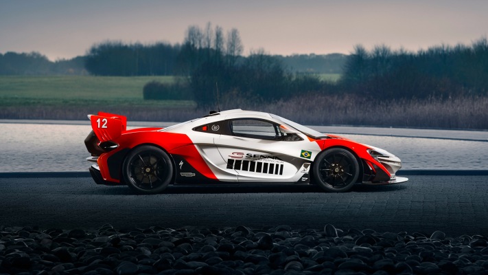 McLaren P1 GTR Senna 2018. Desktop wallpaper