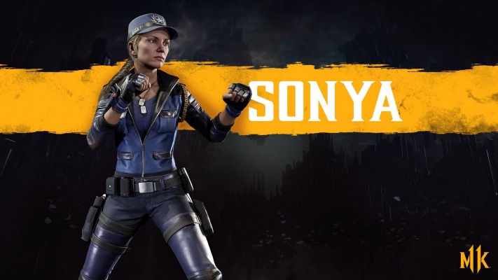 Sonya Blade. Desktop wallpaper