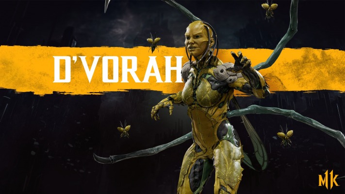 D'Vorah. Desktop wallpaper