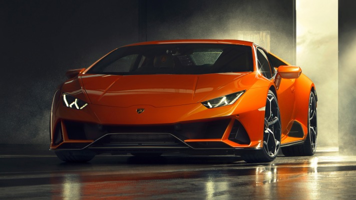 Lamborghini Huracán LP 580-2 Evo 2019. Desktop wallpaper