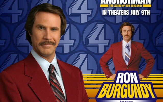 Anchorman: The Legend of Ron Burgundy. Desktop wallpaper