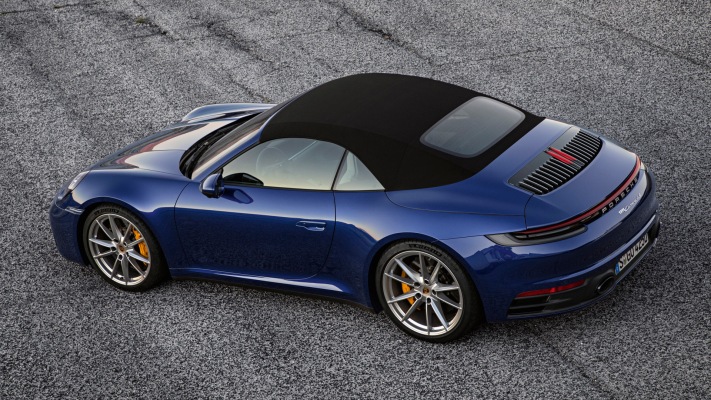 Porsche 911 Carrera 4S Cabrilet 2020. Desktop wallpaper