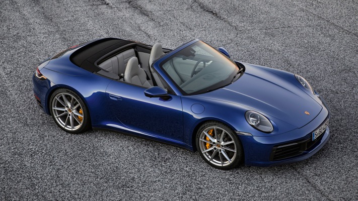 Porsche 911 Carrera 4S Cabrilet 2020. Desktop wallpaper