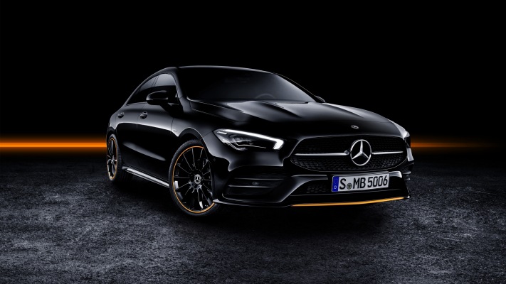 Mercedes-Benz CLA Coupe 2019. Desktop wallpaper