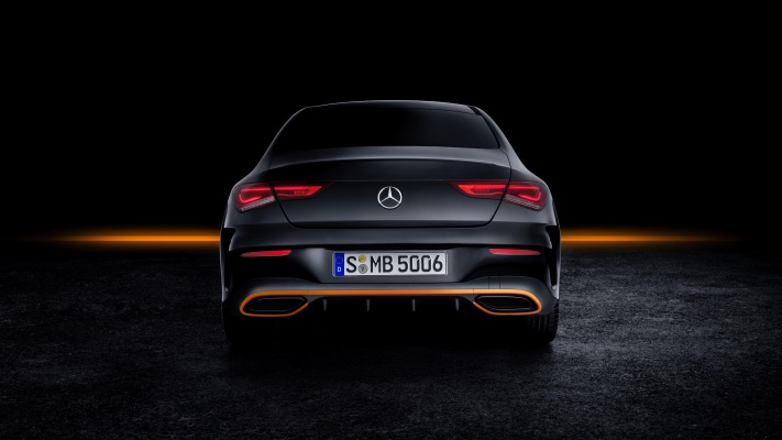 Mercedes-Benz CLA Coupe 2019. Desktop wallpaper