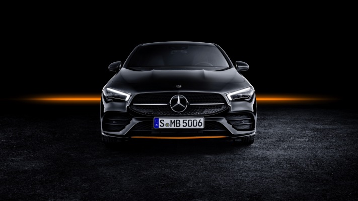 Mercedes-Benz CLA Coupe 2019. Desktop wallpaper