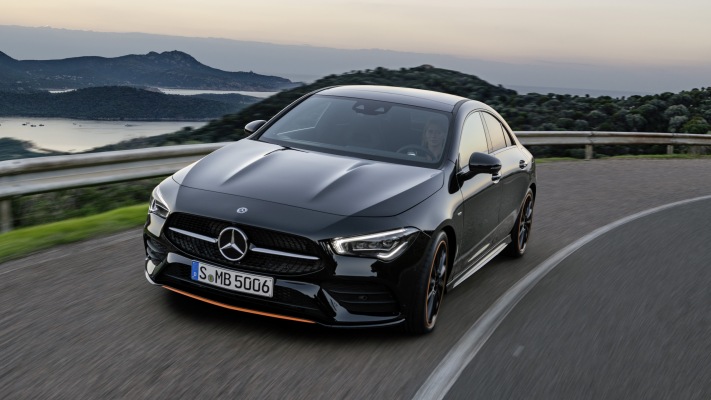 Mercedes-Benz CLA Coupe 2019. Desktop wallpaper