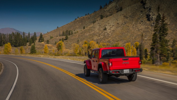 Jeep Gladiator Rubicon 2019. Desktop wallpaper