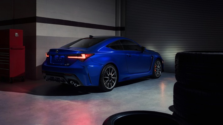 Lexus RC F 2020. Desktop wallpaper