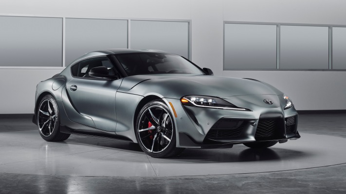 Toyota Supra 2020. Desktop wallpaper