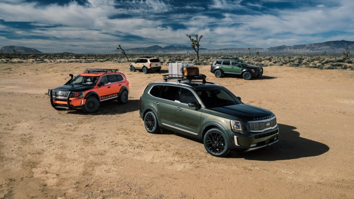 Kia Telluride 2020. Desktop wallpaper