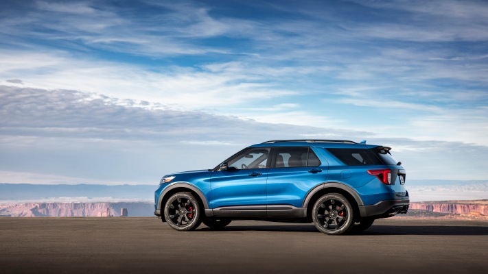 Ford Explorer ST 2020. Desktop wallpaper