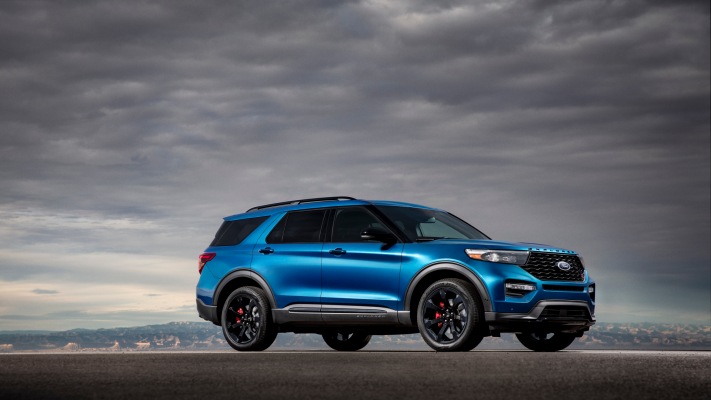 Ford Explorer ST 2020. Desktop wallpaper