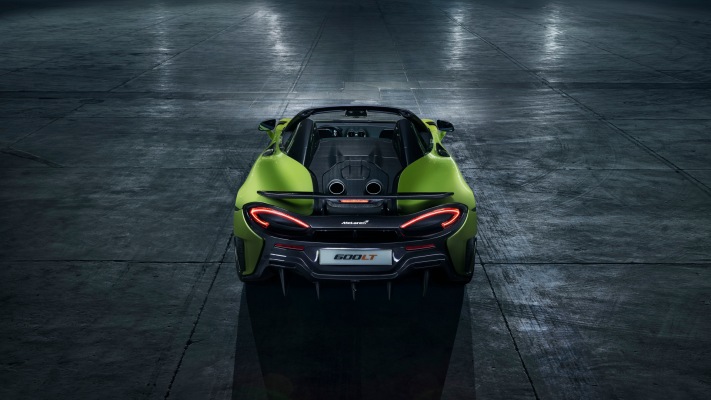 McLaren 600LT Spider 2019. Desktop wallpaper