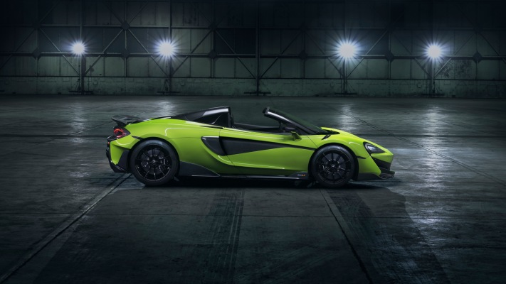 McLaren 600LT Spider 2019. Desktop wallpaper