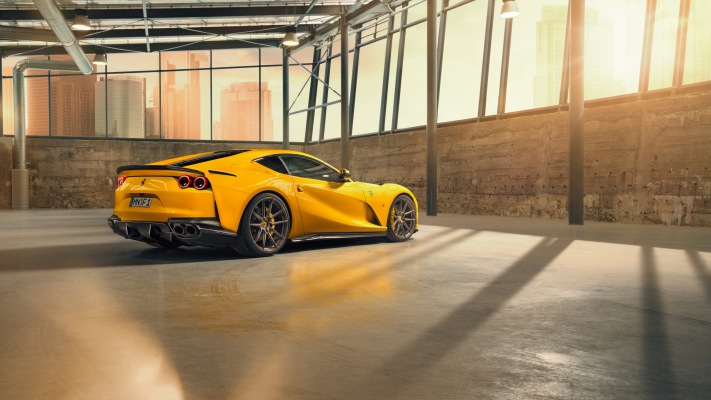 Ferrari 812 Superfast Novitec 2019. Desktop wallpaper