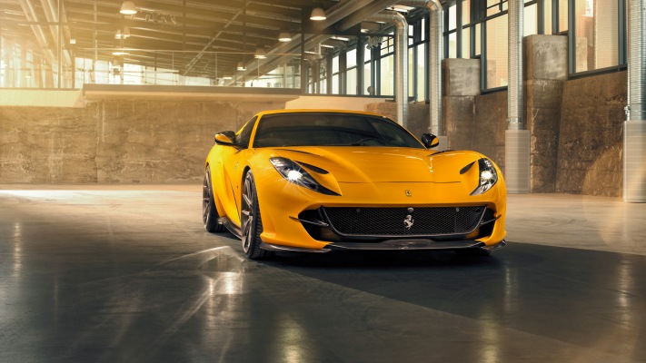 Ferrari 812 Superfast Novitec 2019. Desktop wallpaper