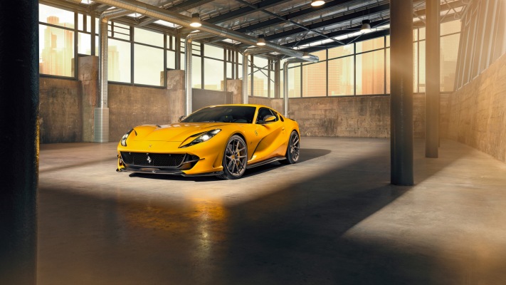 Ferrari 812 Superfast Novitec 2019. Desktop wallpaper