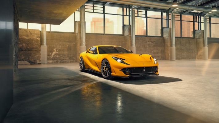 Ferrari 812 Superfast Novitec 2019. Desktop wallpaper