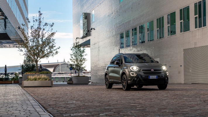 Fiat 500X S-Design 2019. Desktop wallpaper