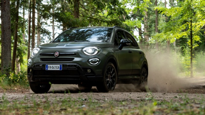 Fiat 500X S-Design 2019. Desktop wallpaper