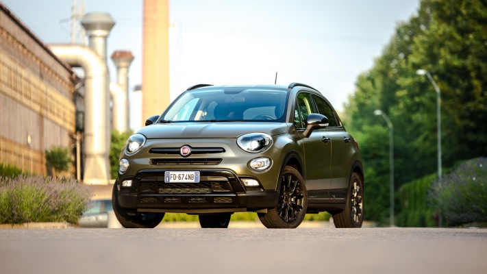 Fiat 500X S-Design 2019. Desktop wallpaper