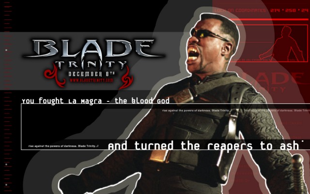 Blade: Trinity. Desktop wallpaper