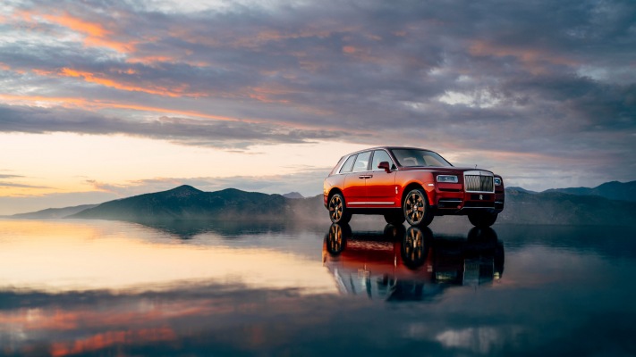 Rolls-Royce Cullinan 2019. Desktop wallpaper