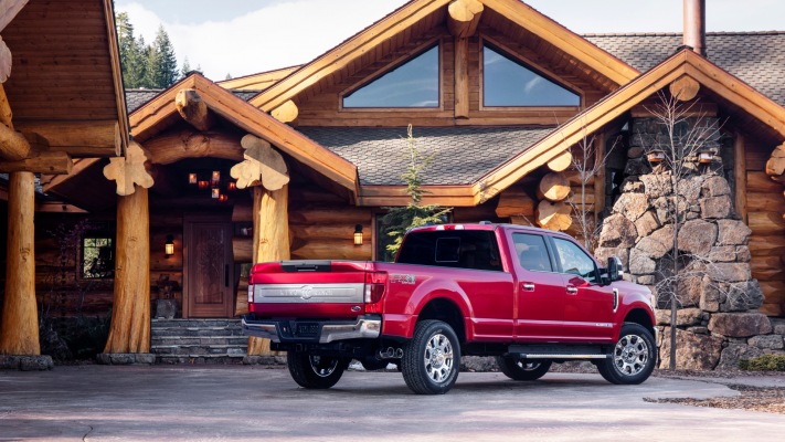 Ford F-250 Super Duty King Ranch 2020. Desktop wallpaper