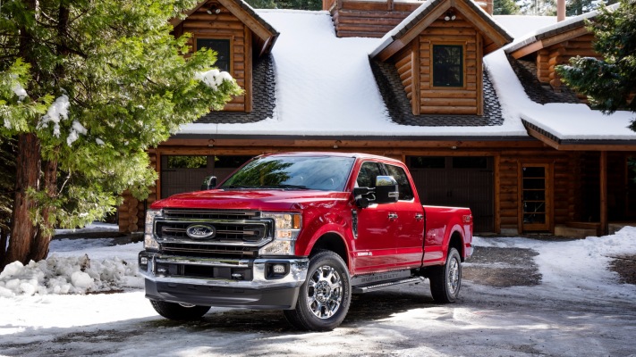 Ford F-250 Super Duty King Ranch 2020. Desktop wallpaper