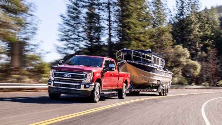 Ford F-250 Super Duty King Ranch 2020. Desktop wallpaper