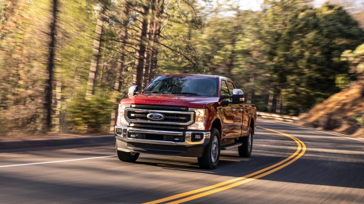 Ford F-250 Super Duty King Ranch 2020. Desktop wallpaper