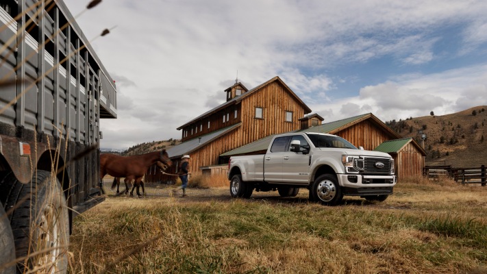 Ford F-450 Super Duty Limited 2020. Desktop wallpaper