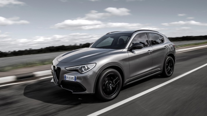 Alfa Romeo Stelvio B-Tech 2018. Desktop wallpaper