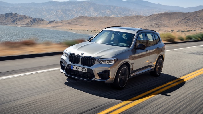 BMW X3 M Competition 2020. Desktop wallpaper