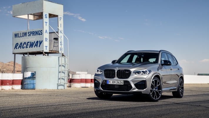 BMW X3 M Competition 2020. Desktop wallpaper
