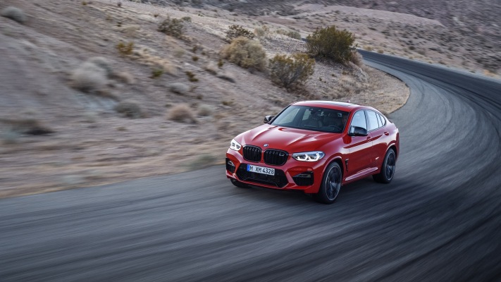 BMW X4 M Competition 2020. Desktop wallpaper