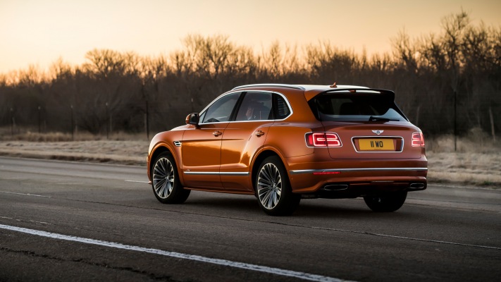 Bentley Bentayga Speed 2020. Desktop wallpaper