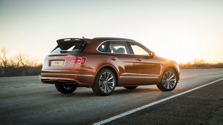 Bentley Bentayga Speed 2020. Desktop wallpaper